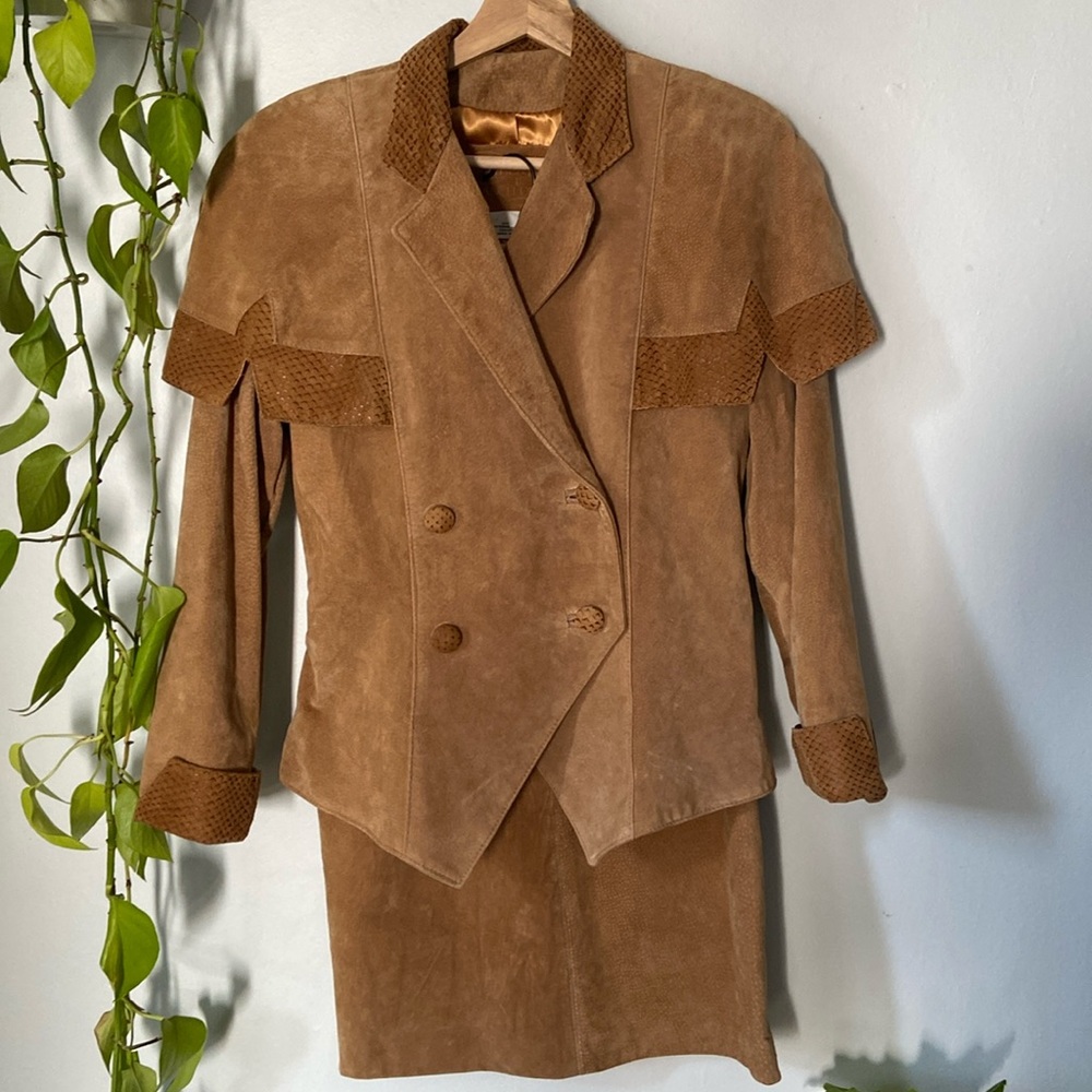 The Leather Ranch two piece set